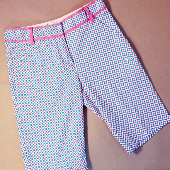 Puma Checkered Bermuda Shorts - Picture 4 of 7